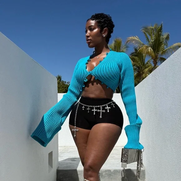 Hanifa Knit Sweater - Picture 1 of 3